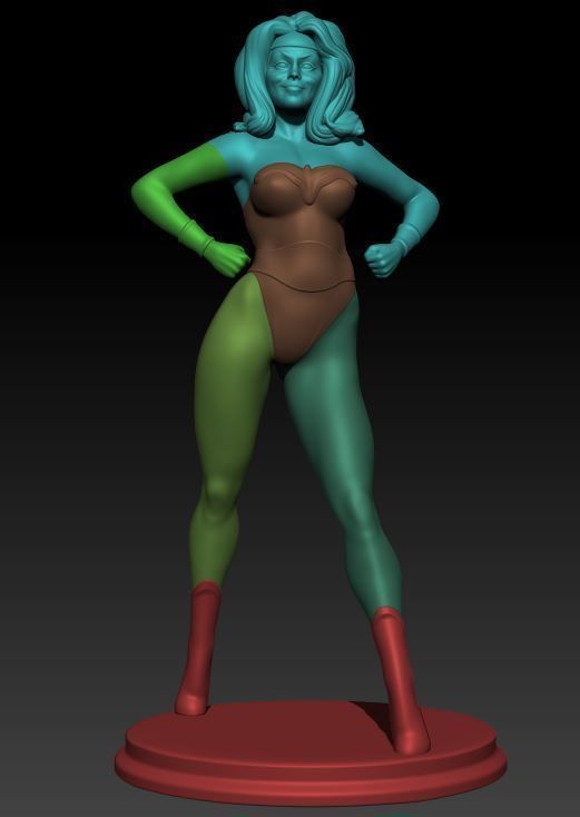 Wonder woman 3D print model_5