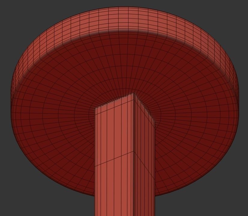 TUBULAR chandelier with wires hanging from it 3D model_3