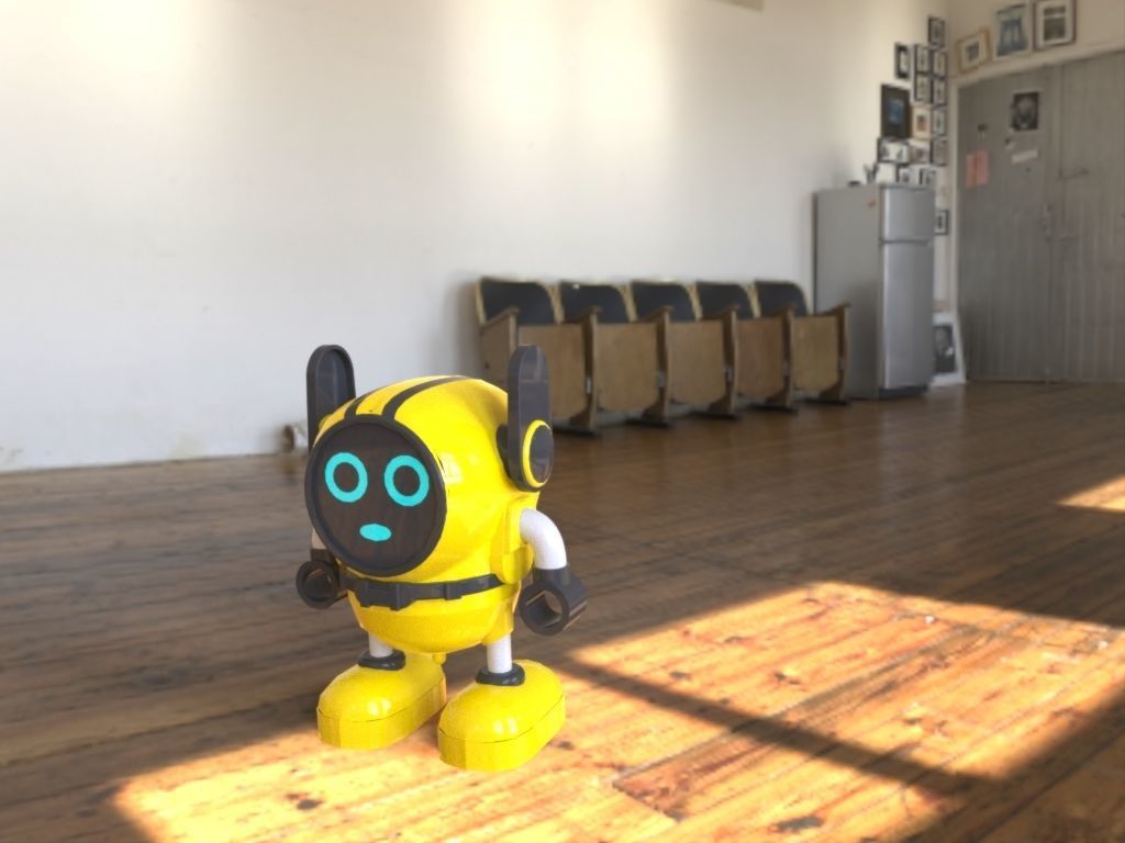 ROBOT TOY  3D model_4