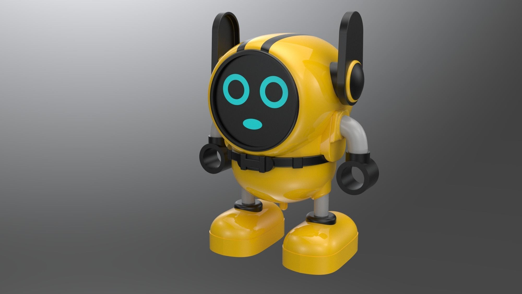 ROBOT TOY  3D model_1