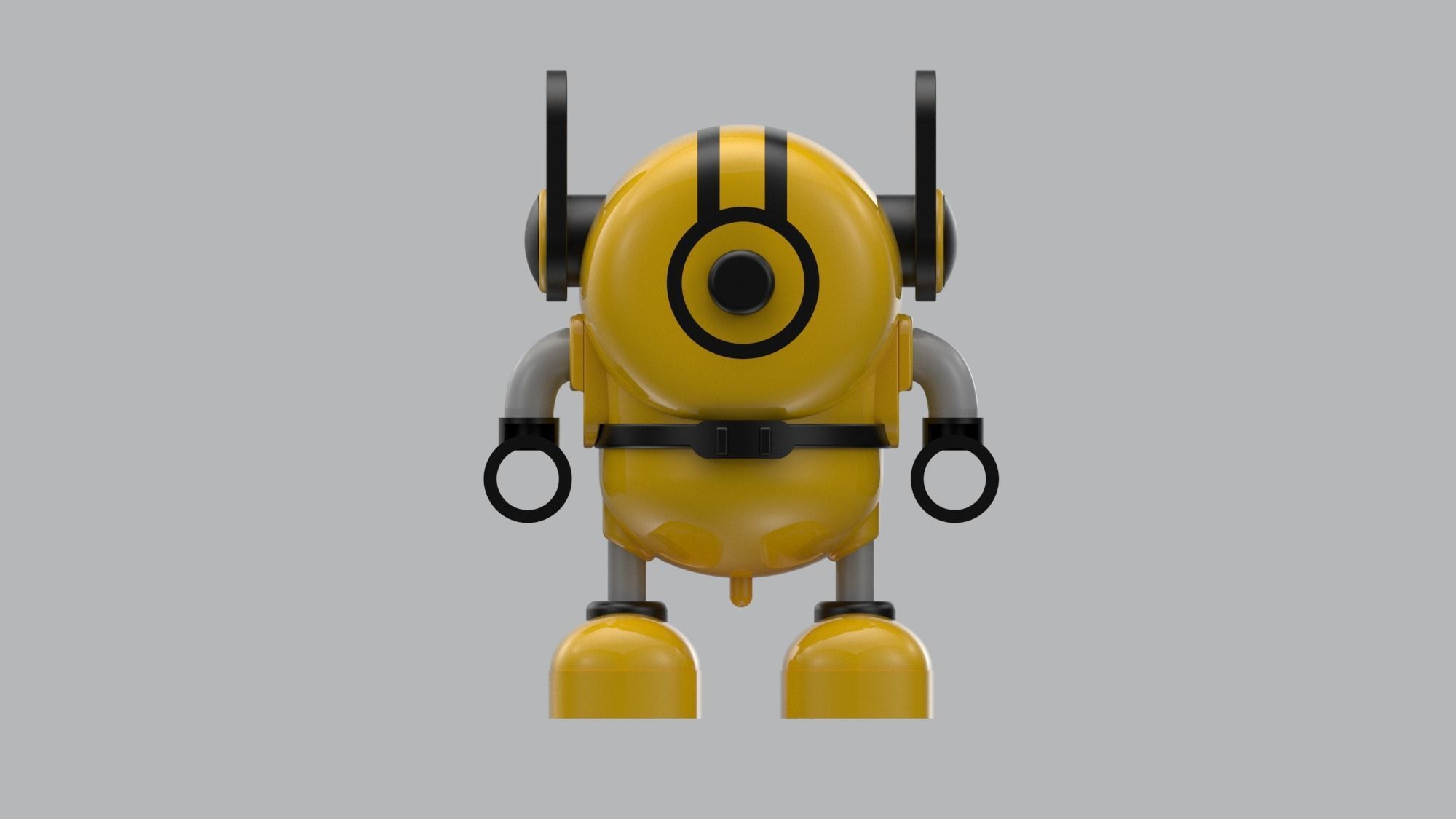 ROBOT TOY  3D model_3