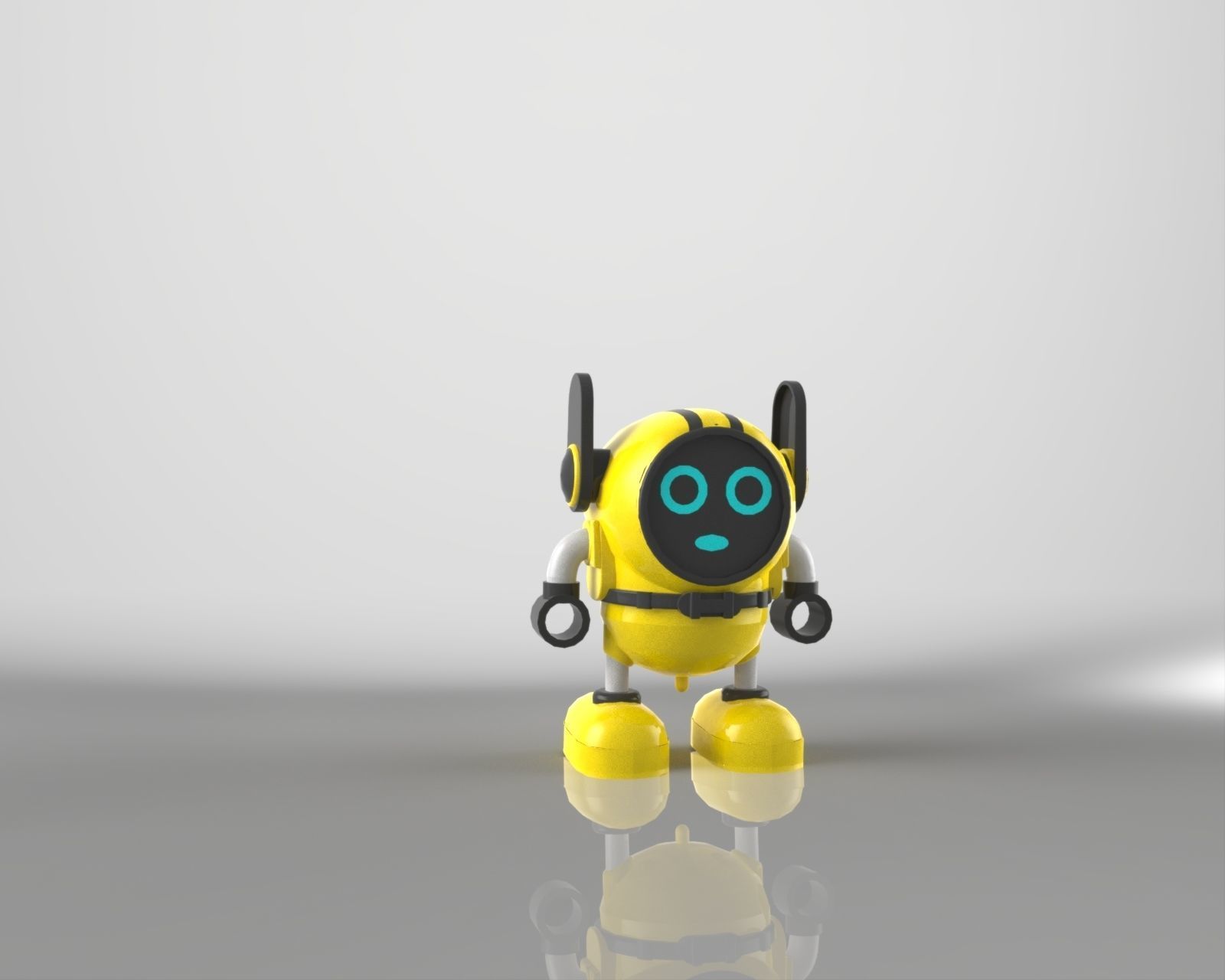 ROBOT TOY  3D model_5