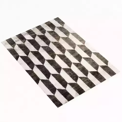 baxter FIFTIES TRAPEZOID RUG 3D model