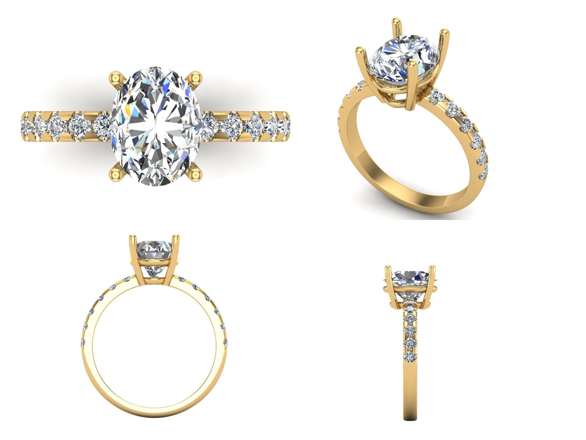 Ring bi118 3D print model_3