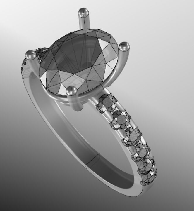 Ring bi118 3D print model_14