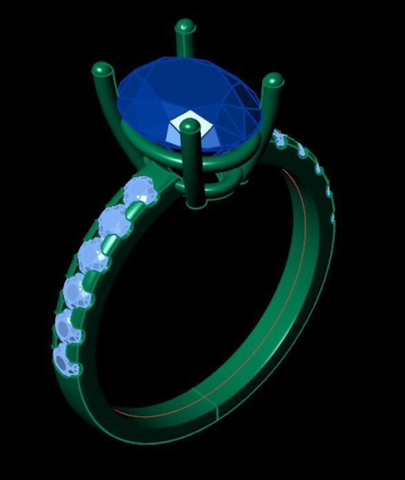 Ring bi118 3D print model_8