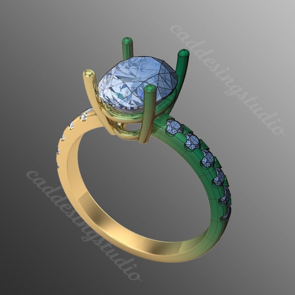 Ring bi118 3D print model_1