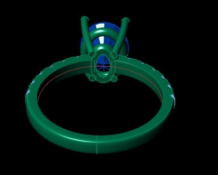 Ring bi118 3D print model_9