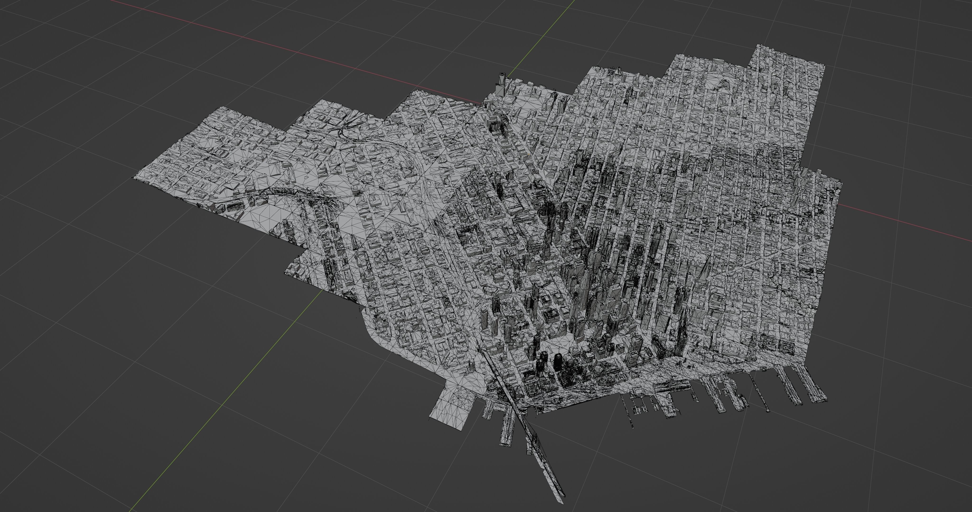 SanFrancisco-City-Skyline san francisco city map Free low-poly 3D model_16