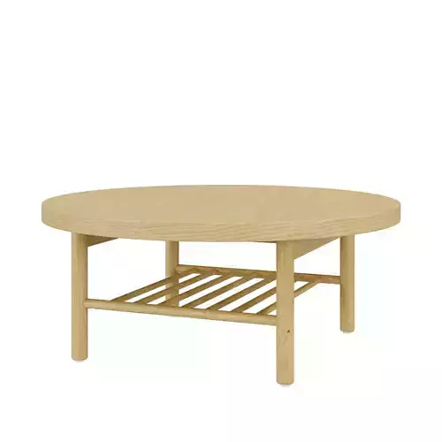 IKEA coffee table Listerby Round 3D model