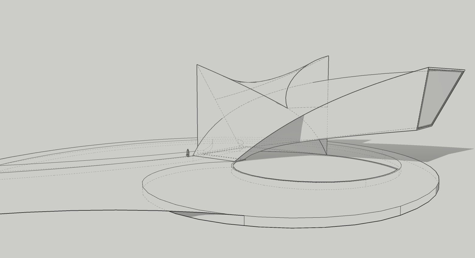 Metaverse House Modern House Low Poly Futuristic House Design Low-poly 3D model_3