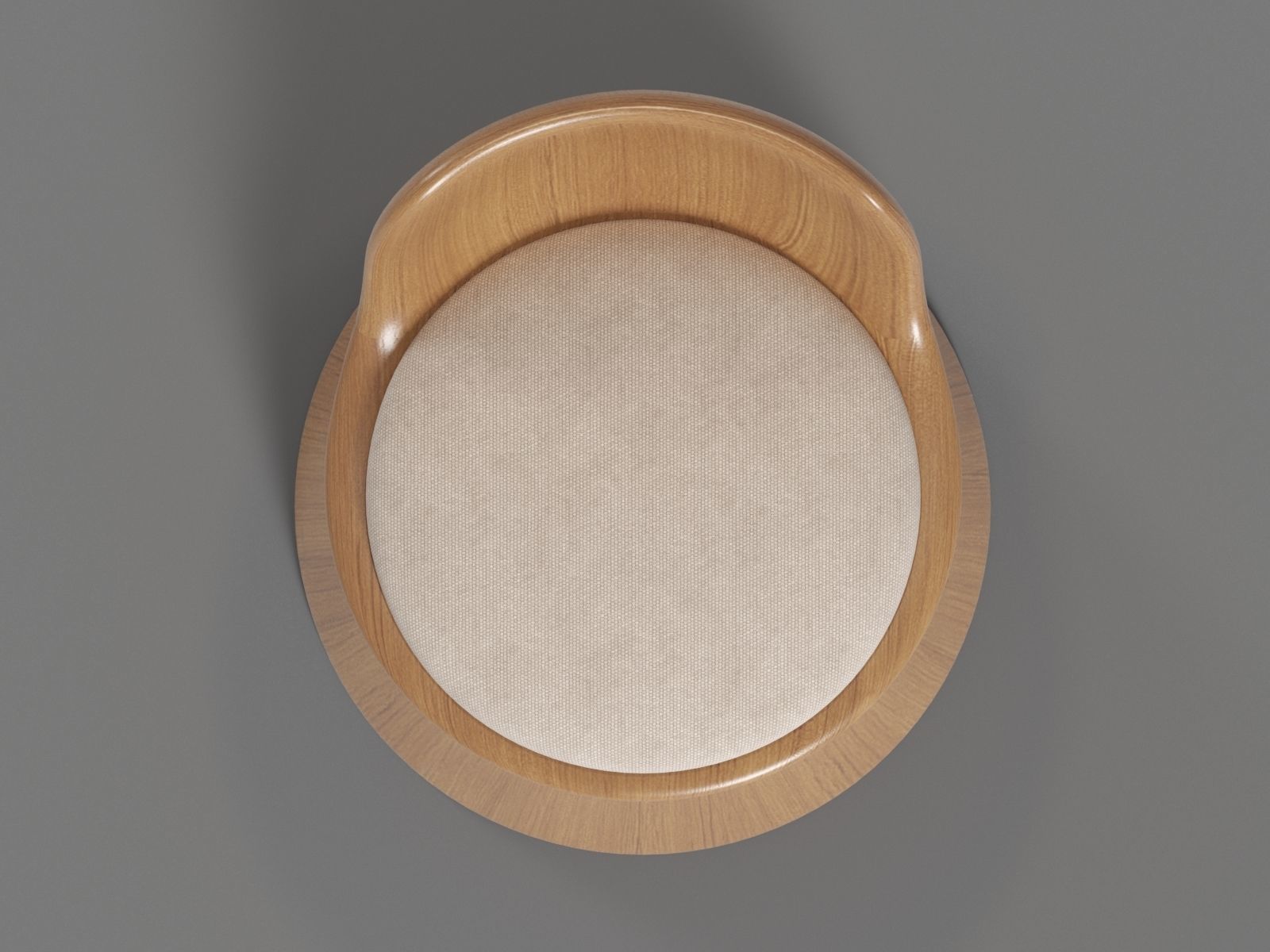 Bar Stool 3D model_8