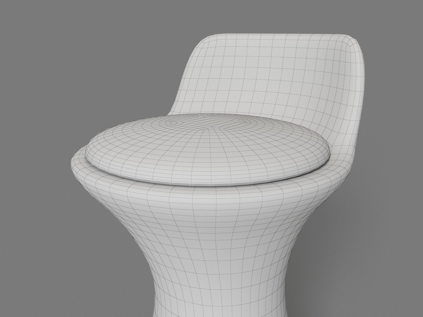 Bar Stool 3D model_11