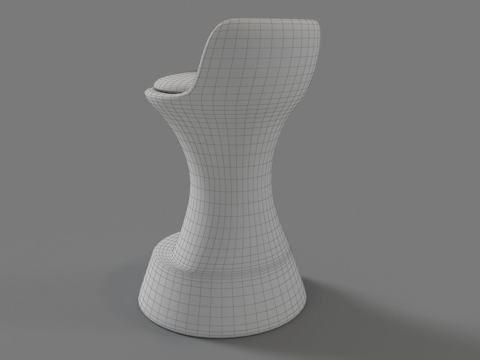 Bar Stool 3D model_12
