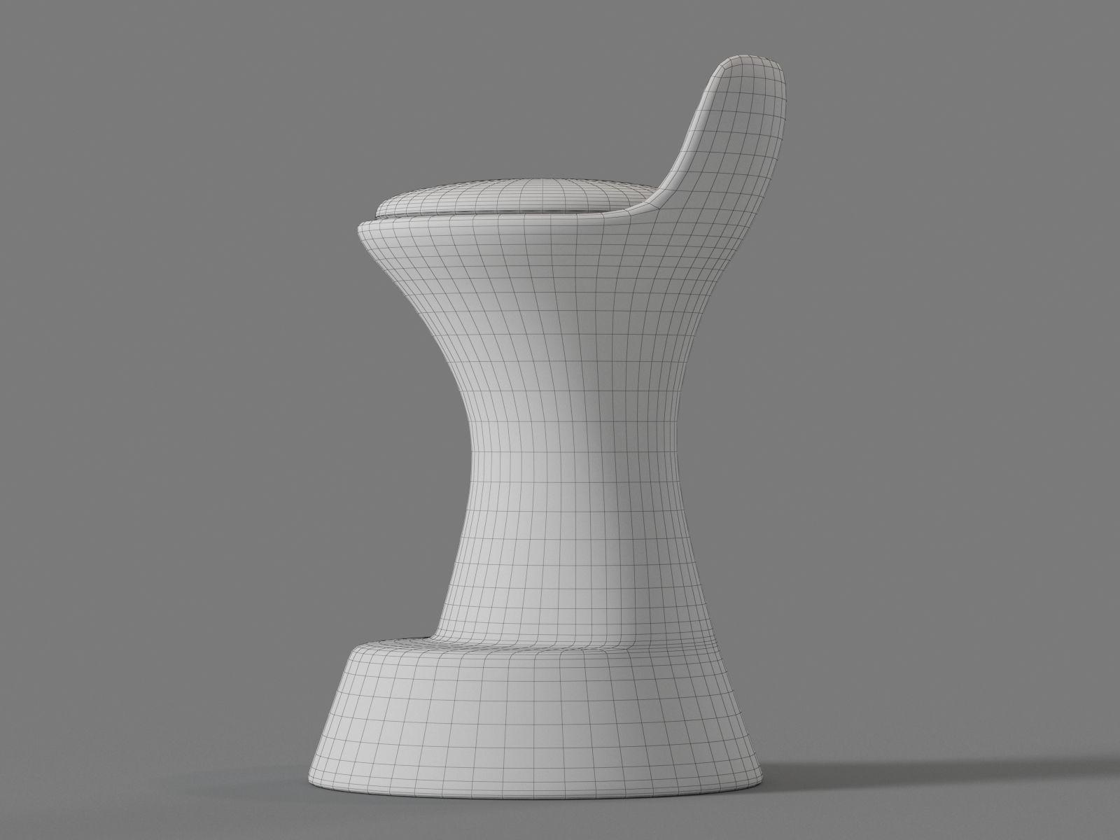 Bar Stool 3D model_15