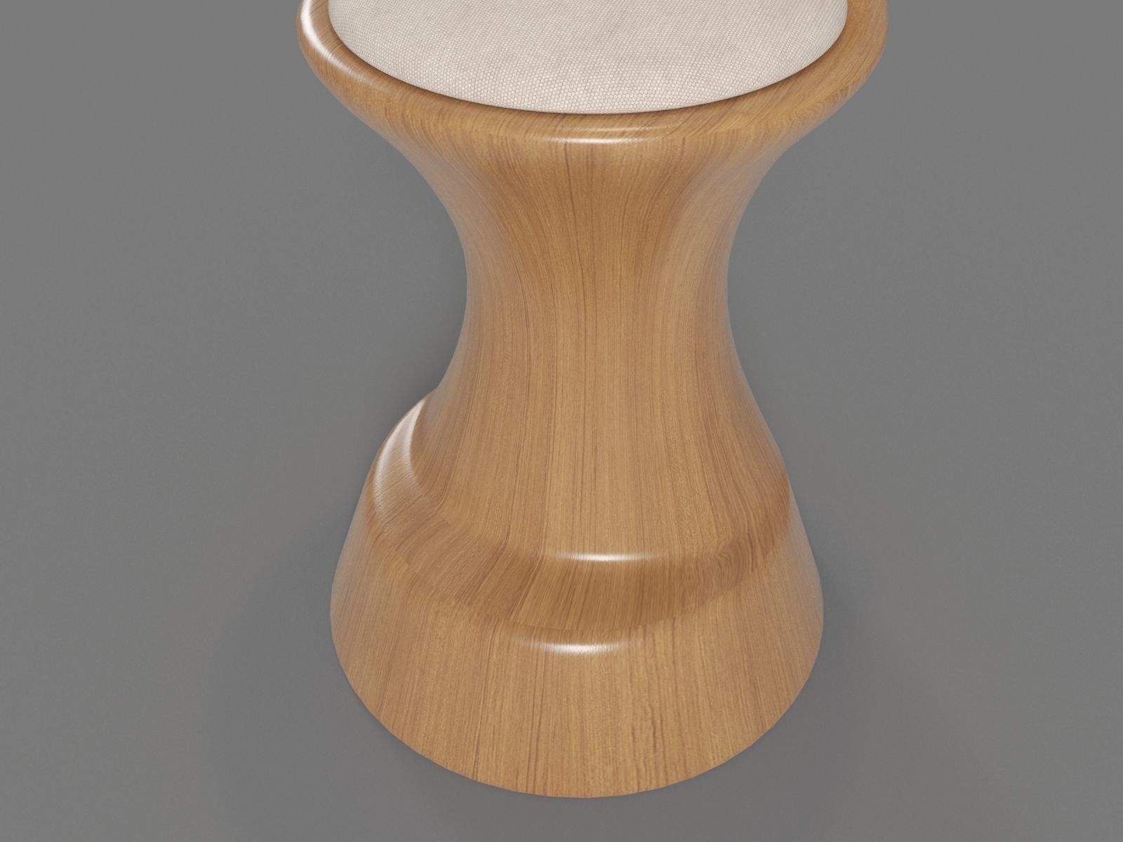 Bar Stool 3D model_4