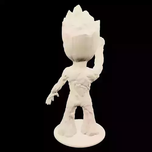 Baby groot fuck finger