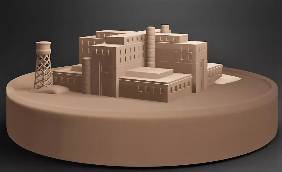 The Lost Factory 3D print model