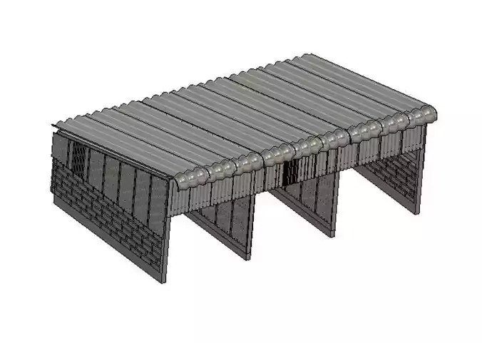 JAPAN GARAGE 164 Printable 3D print model