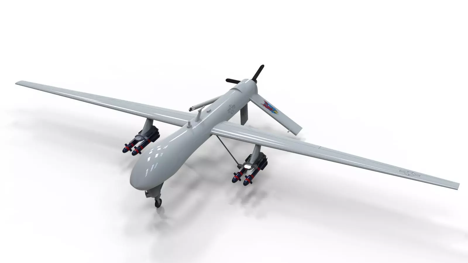 US DRONE 3D model_0