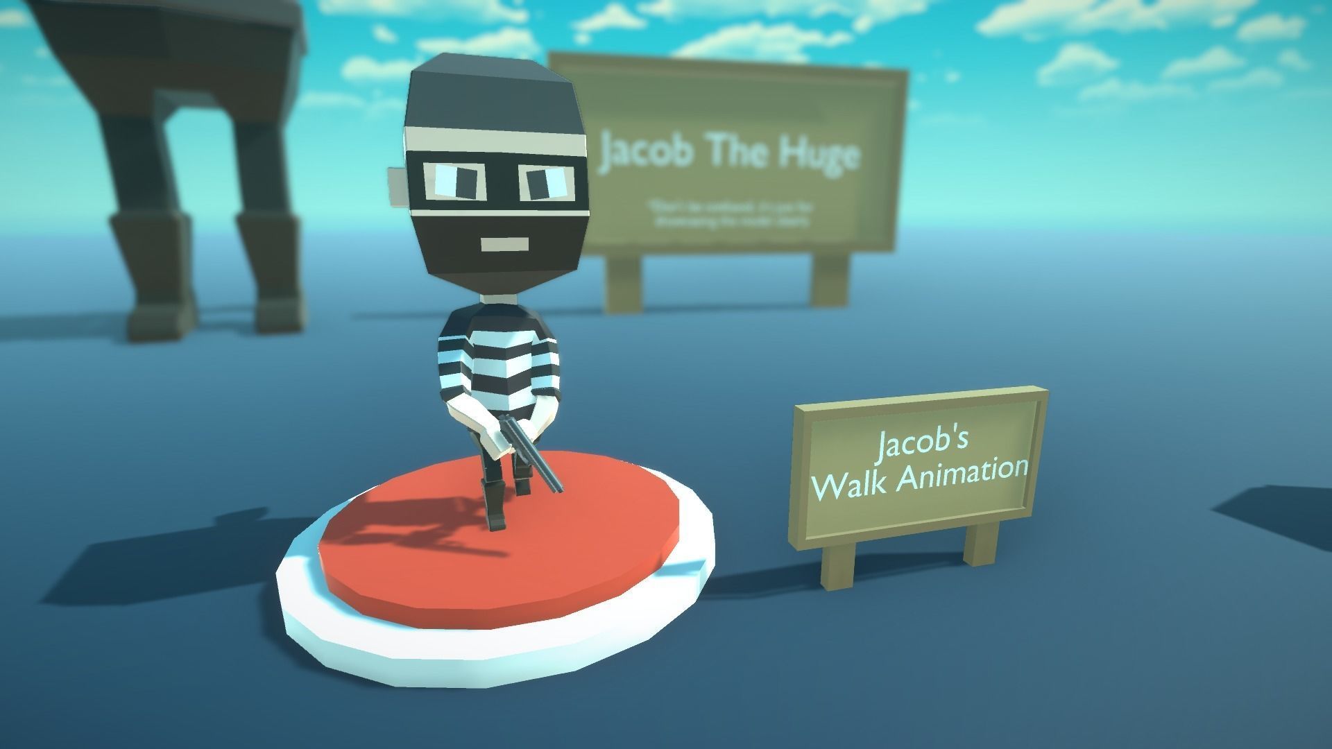 3D Rigged and Animated Characters Pack of 5 Low-poly 3D model_8