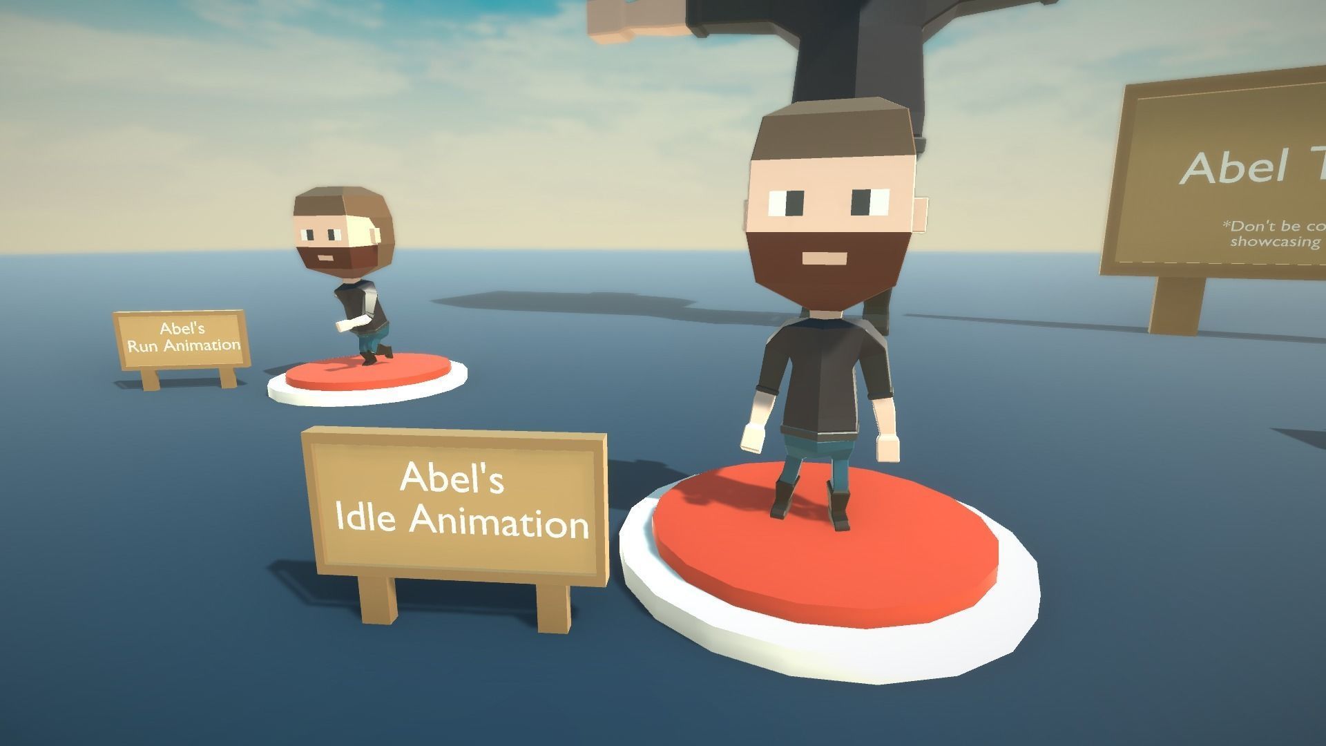 3D Rigged and Animated Characters Pack of 5 Low-poly 3D model_18