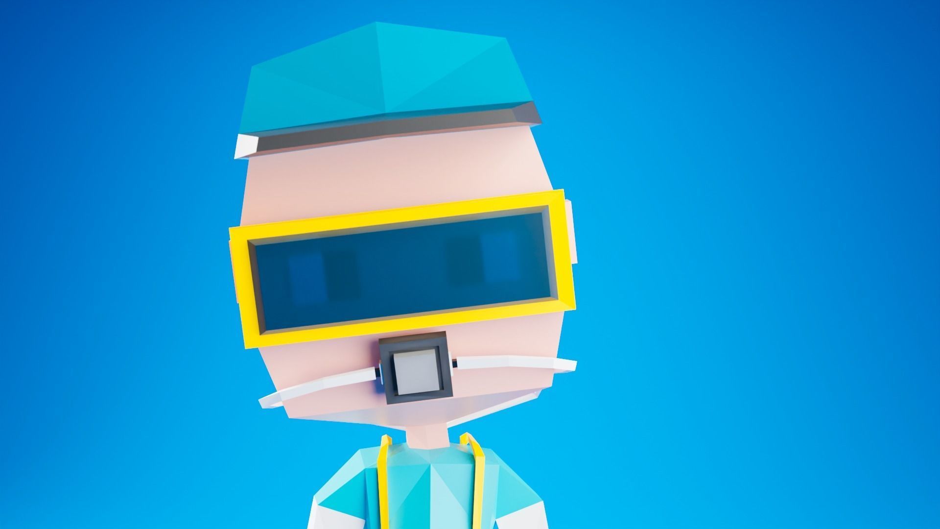 3D Rigged and Animated Characters Pack of 5 Low-poly 3D model_25