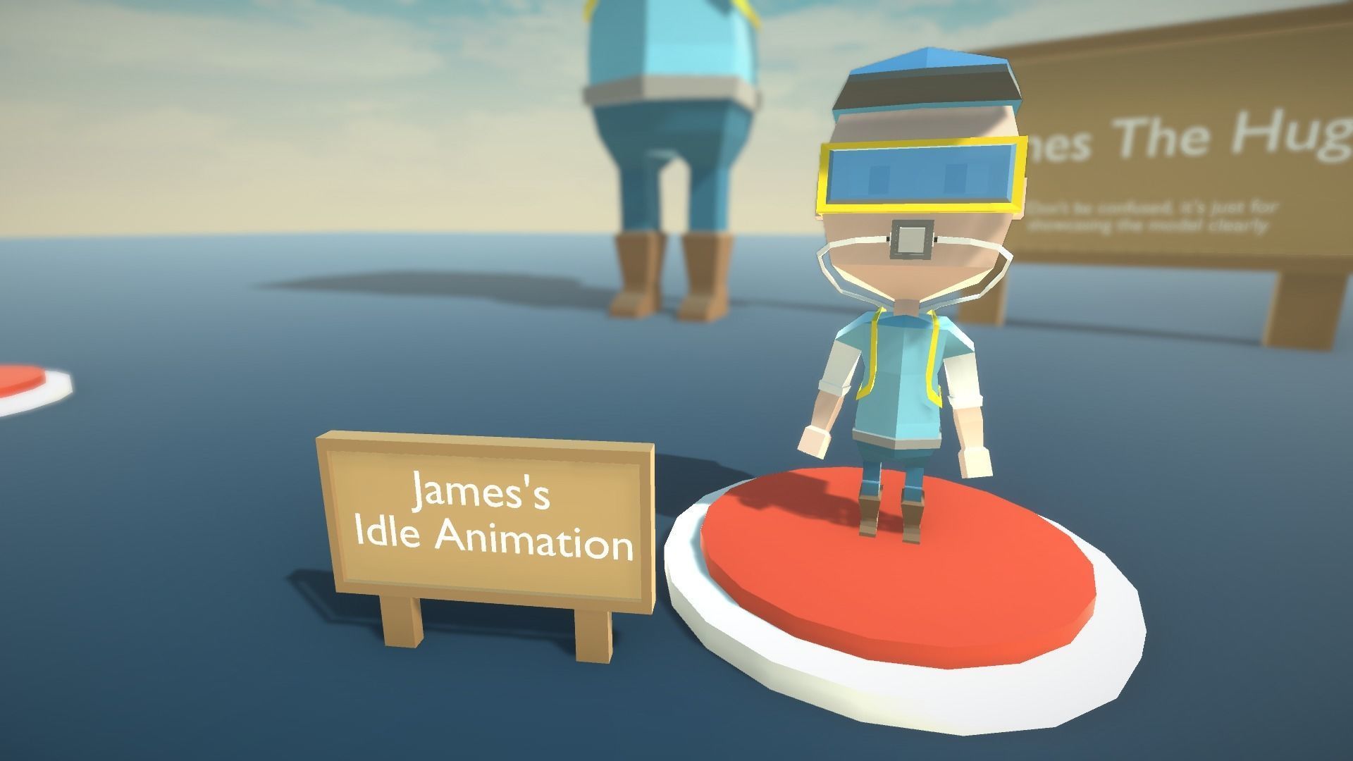 3D Rigged and Animated Characters Pack of 5 Low-poly 3D model_14