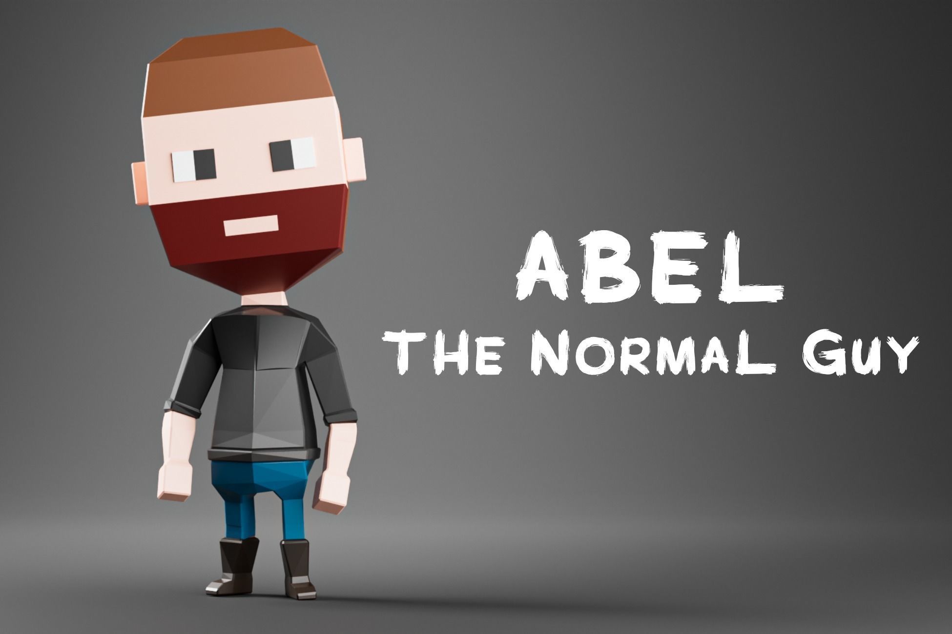 3D Rigged and Animated Characters Pack of 5 Low-poly 3D model_16