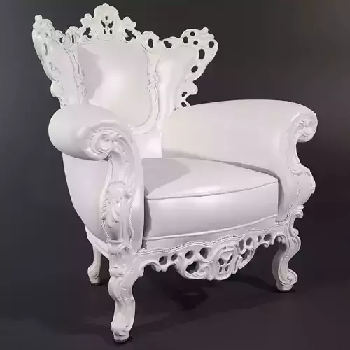 Baroque Upholstered Armchair