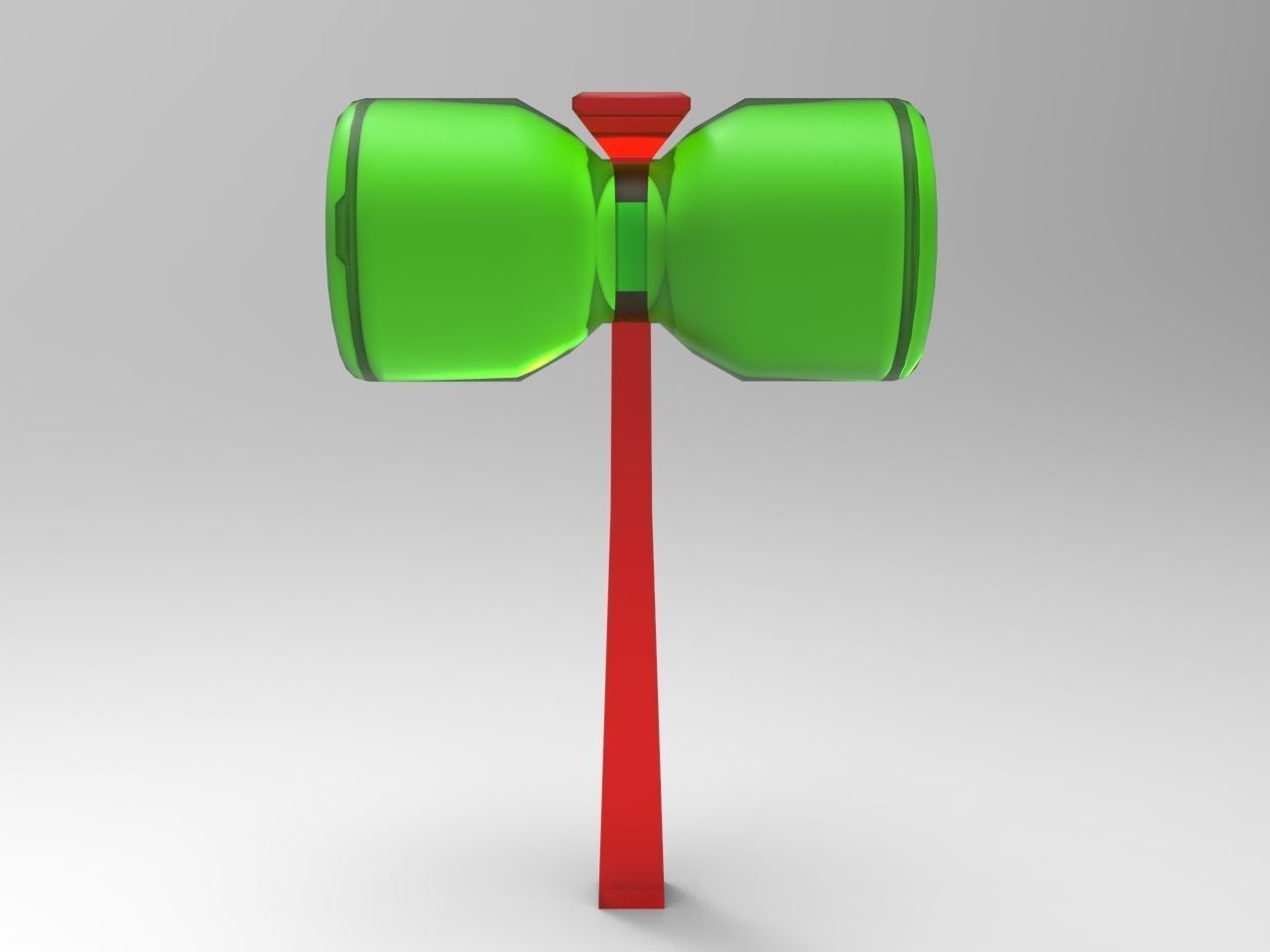 Rubber Mallet 3D model_9