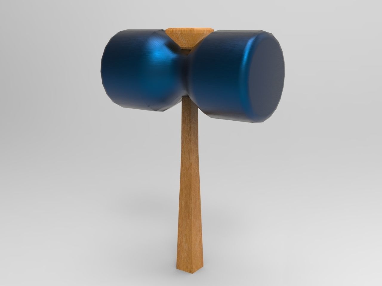 Rubber Mallet 3D model_11