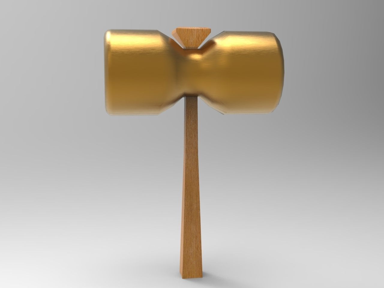 Rubber Mallet 3D model_10