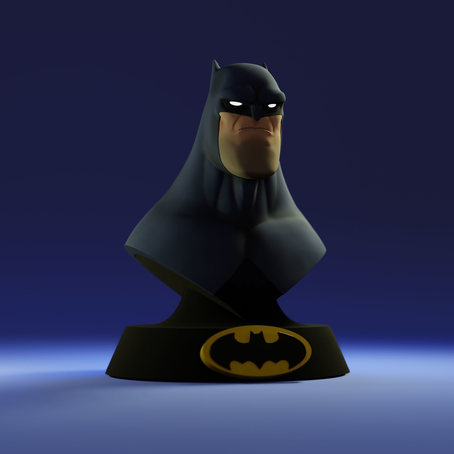 BATMAN STYLIZED 3D print model_1