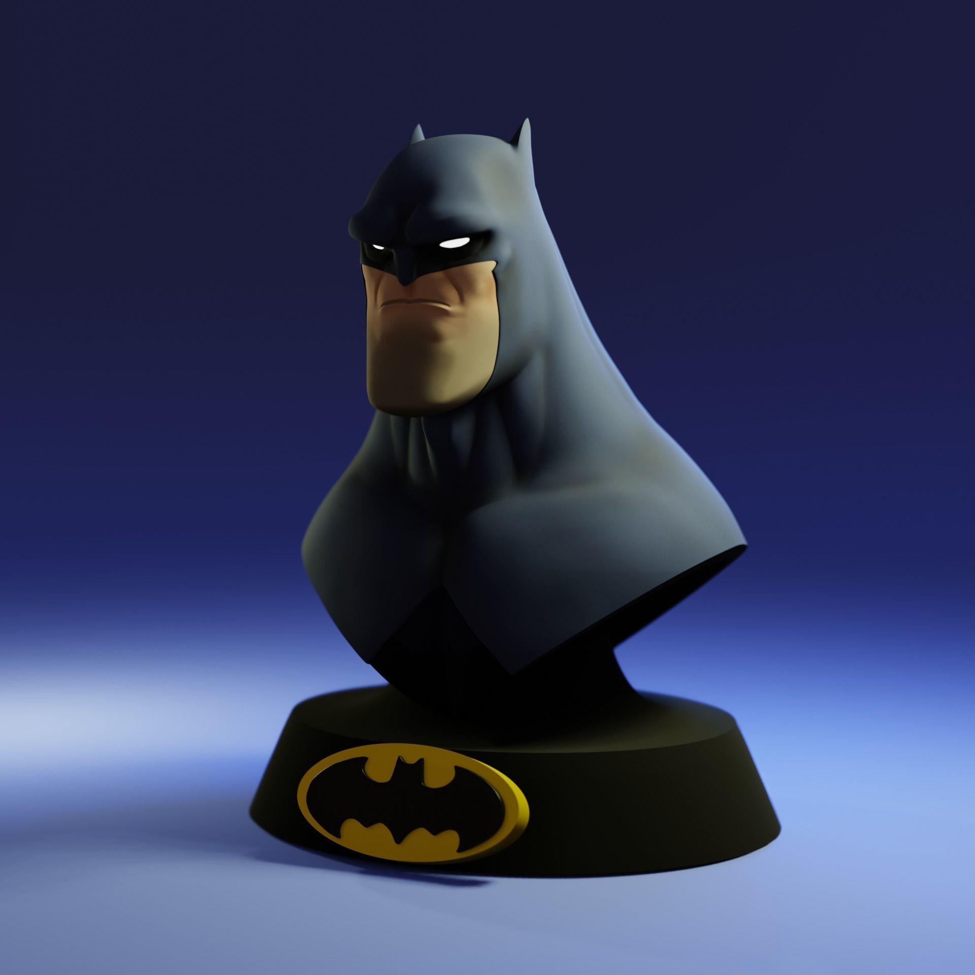 BATMAN STYLIZED 3D print model_5