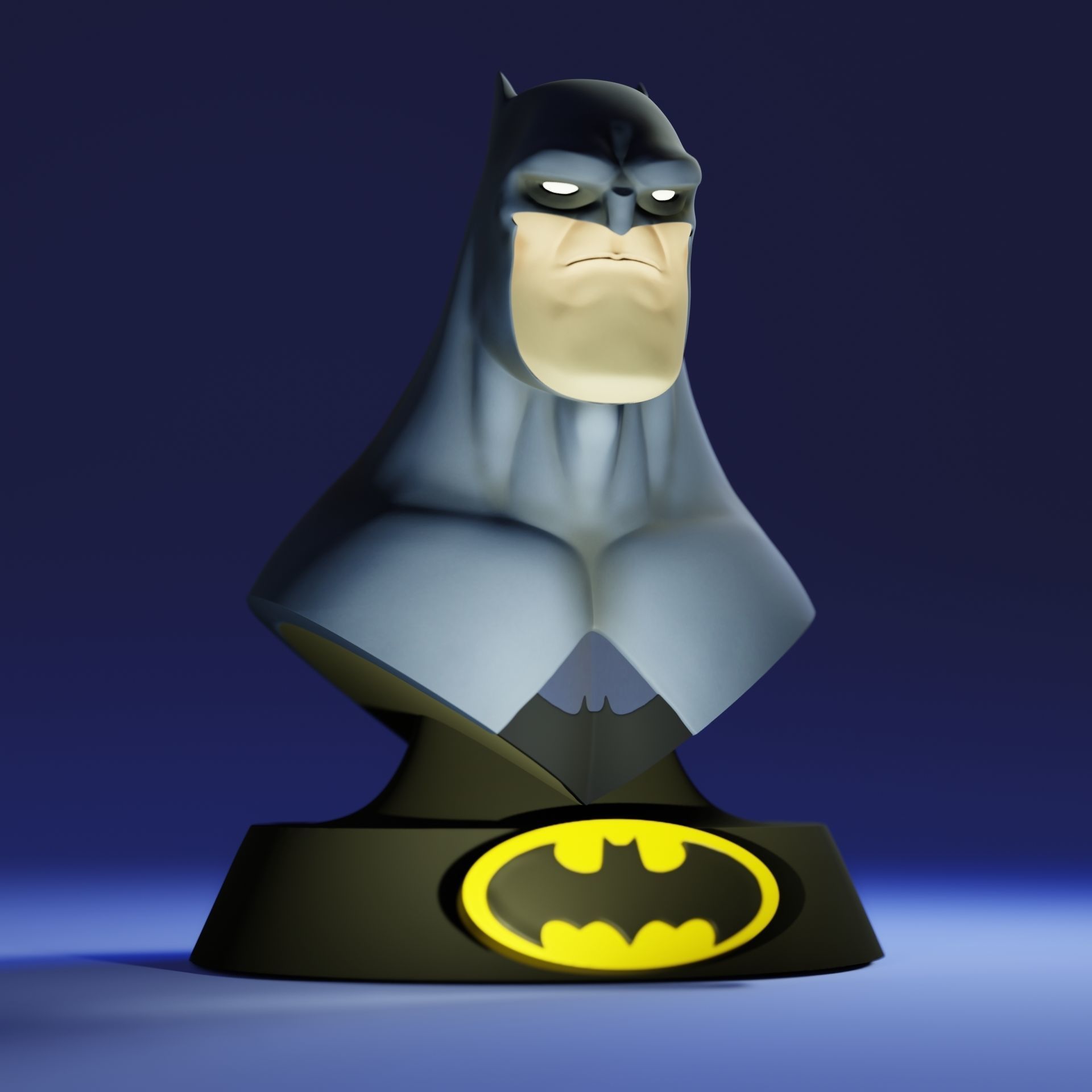 BATMAN STYLIZED 3D print model_4