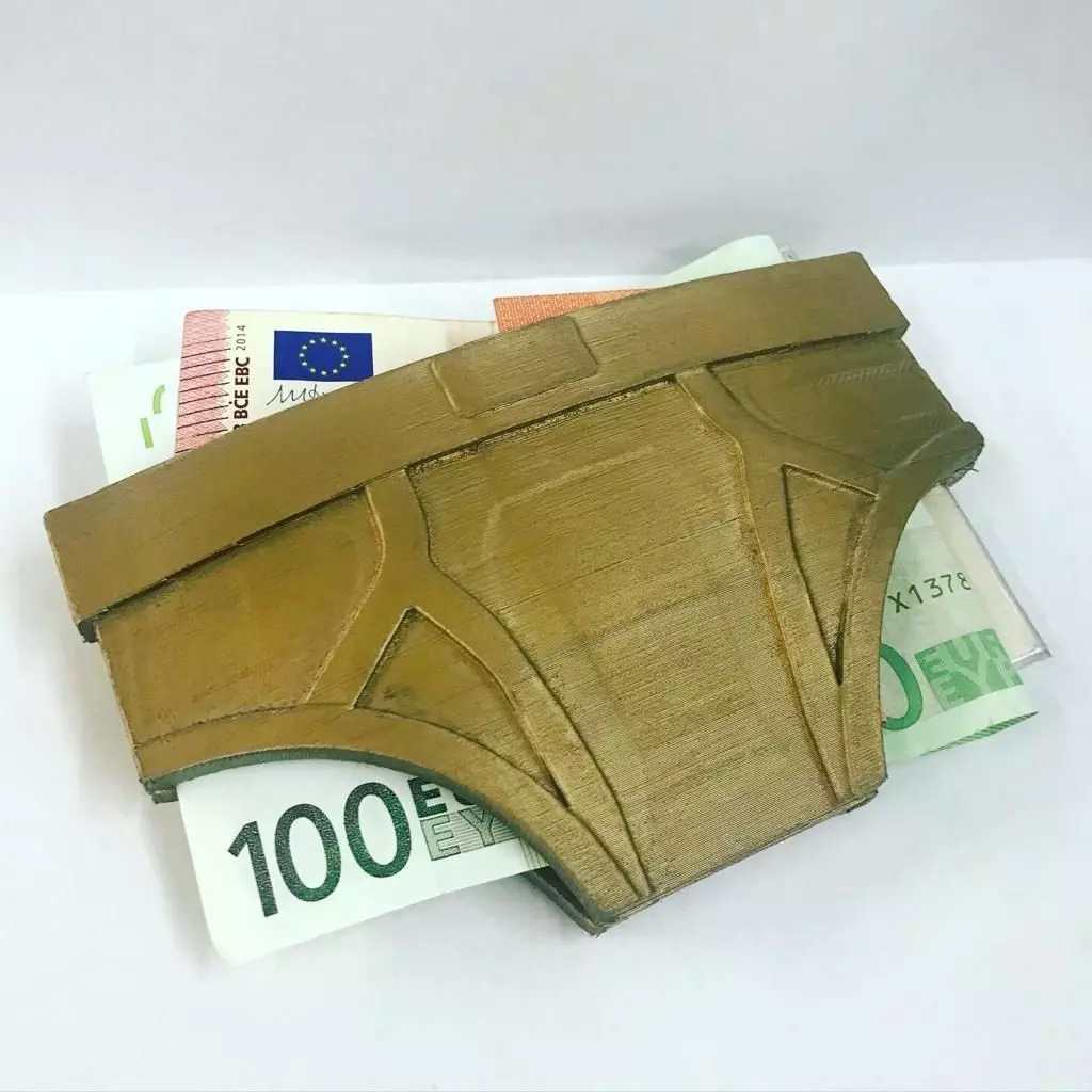 Wallet design 3D print model_0