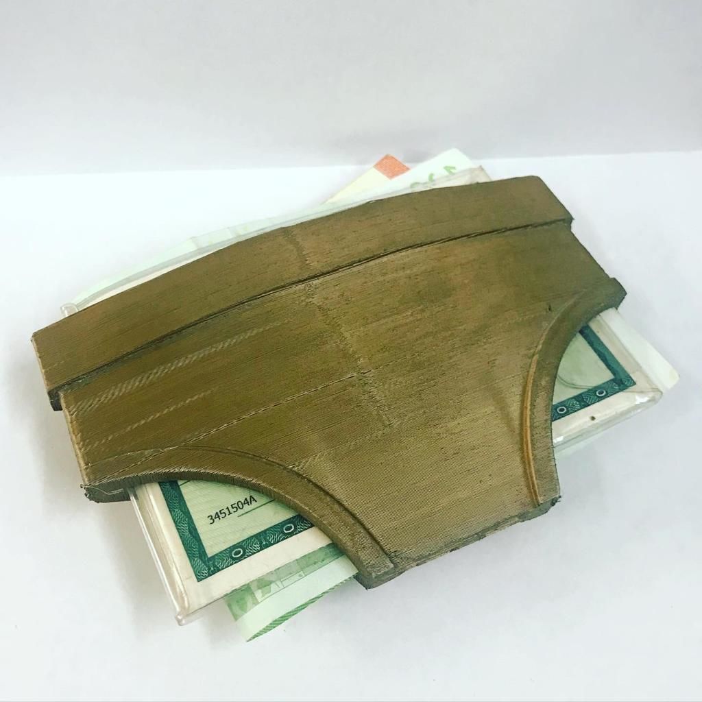 Wallet design 3D print model_1