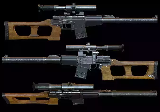 Sniper Rifle Vintorez VSS