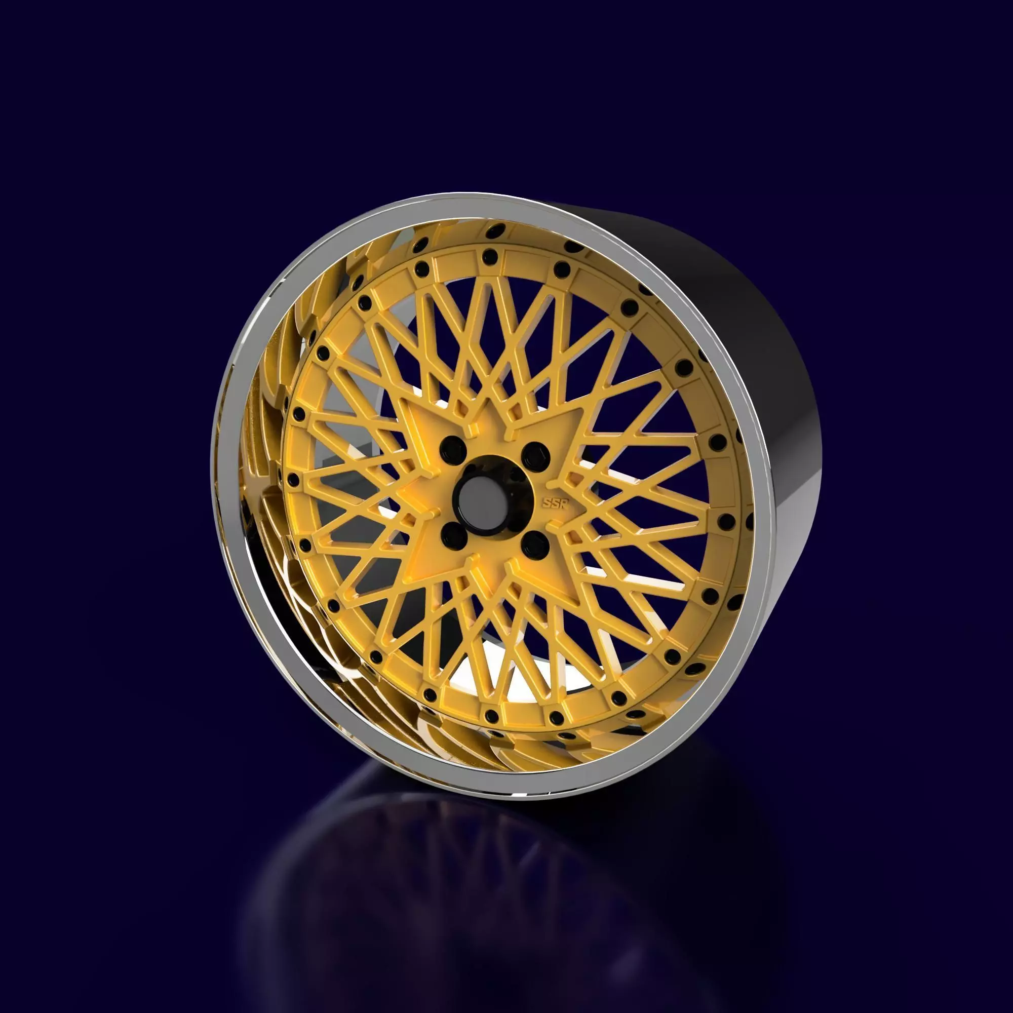 SSR Mesh for scale models 3D print model