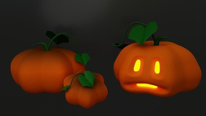 Halloween Pumpkin 3D model