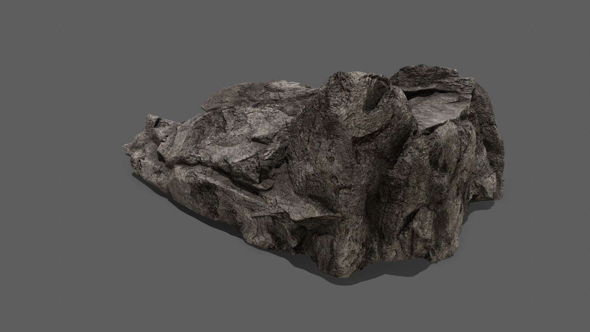 Stairs set of Low-poly 3D model_8