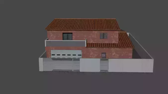 2-Floor Brazil Colonial Roof House