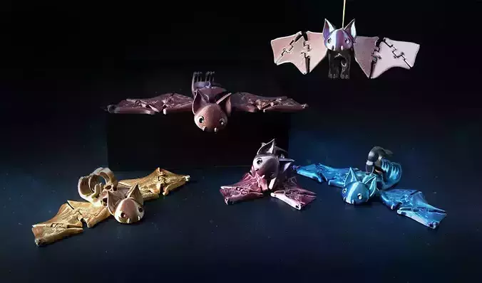 Puppet Bat  3D print model