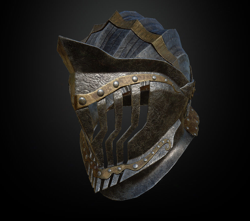 15 Helmets Game Ready Low-poly 3D model_16