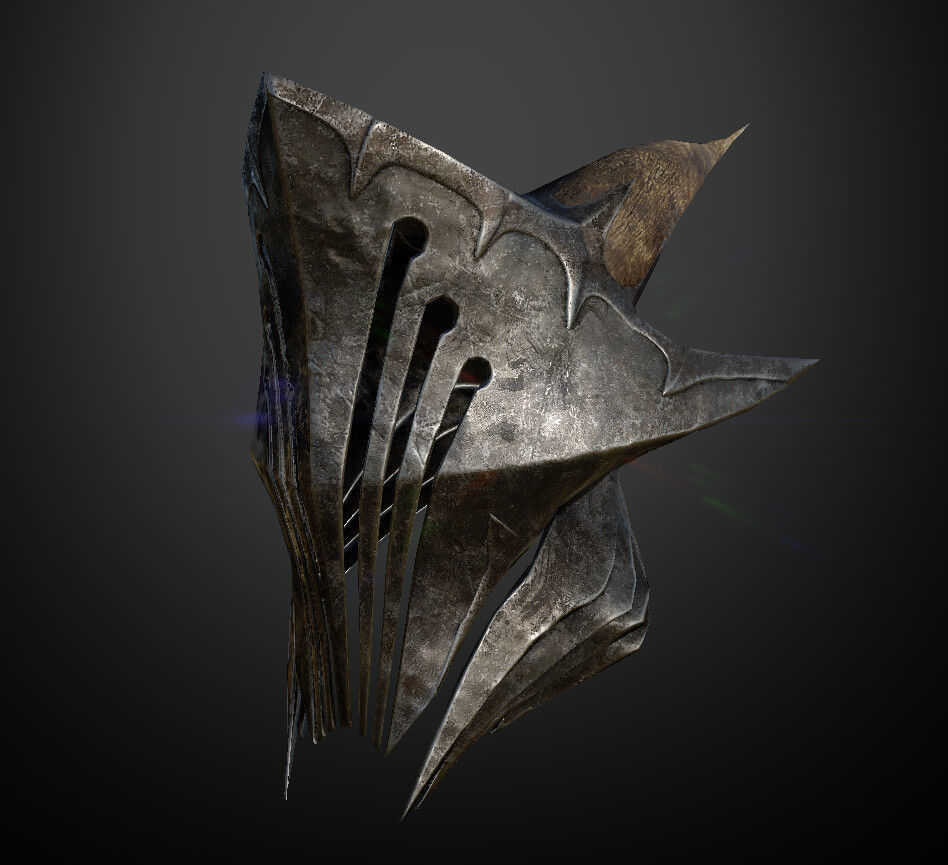 15 Helmets Game Ready Low-poly 3D model_32