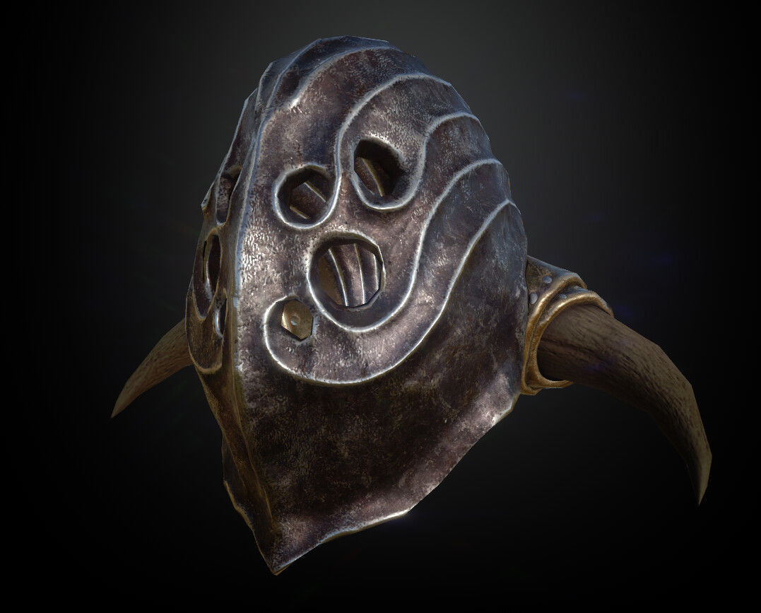 15 Helmets Game Ready Low-poly 3D model_7