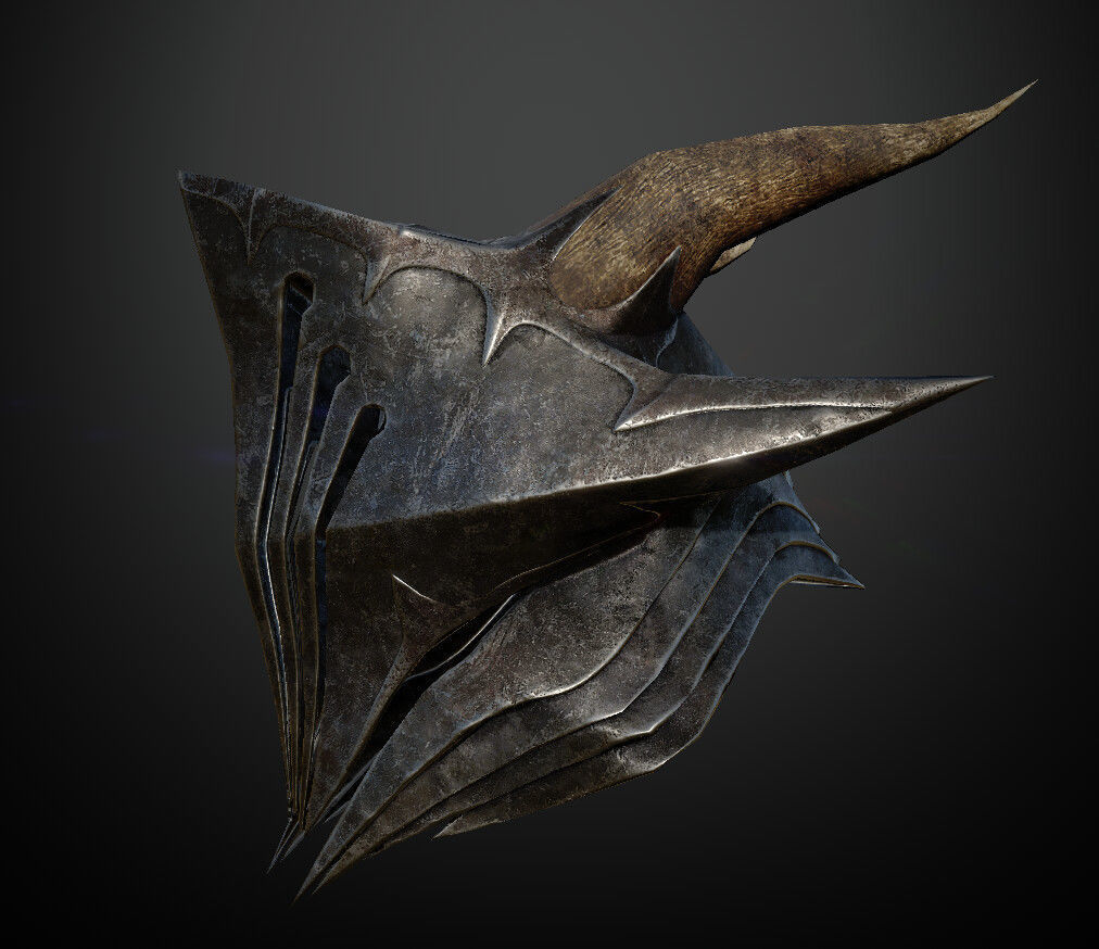 15 Helmets Game Ready Low-poly 3D model_33