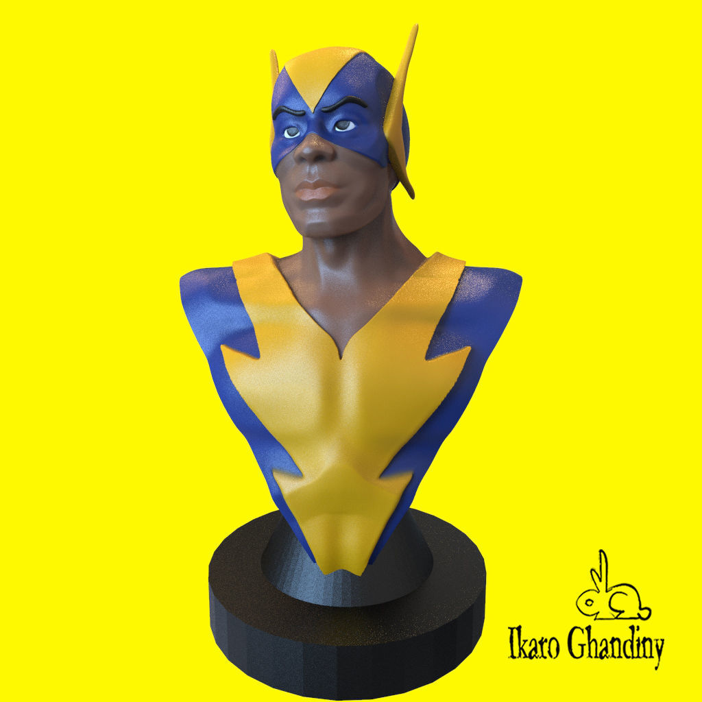 Black Vulcan 3D print model_1
