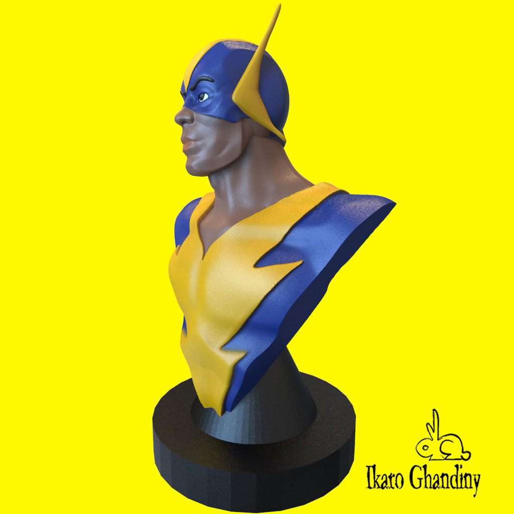 Black Vulcan 3D print model_2